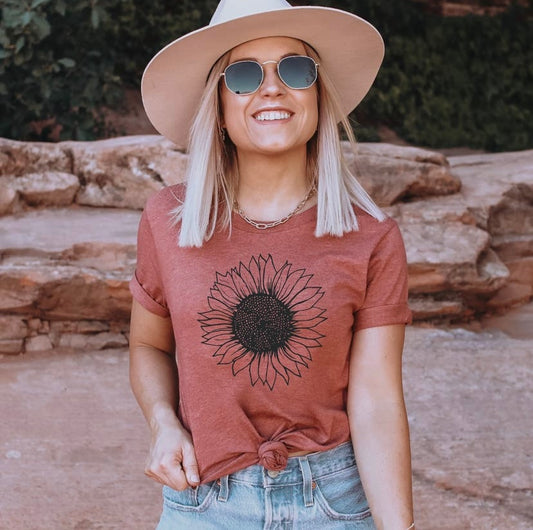 Sunflower Shirt - Clay