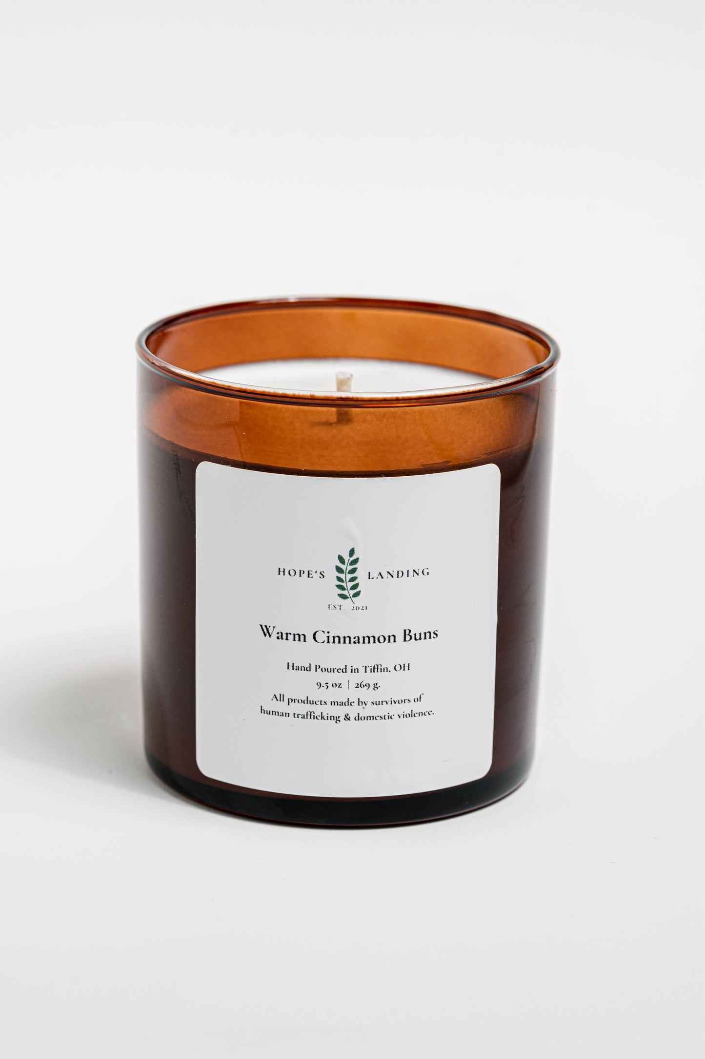 Warm Cinnamon Buns Candle: 9.5oz