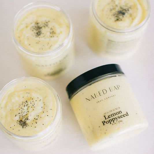 Lemon Poppyseed Body Sugar Scrub