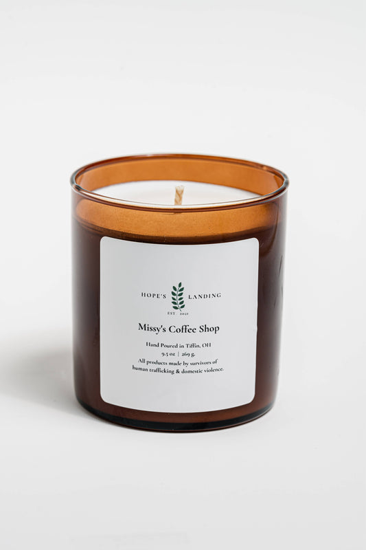 Missy's Coffee Shop Candle: 9.5oz