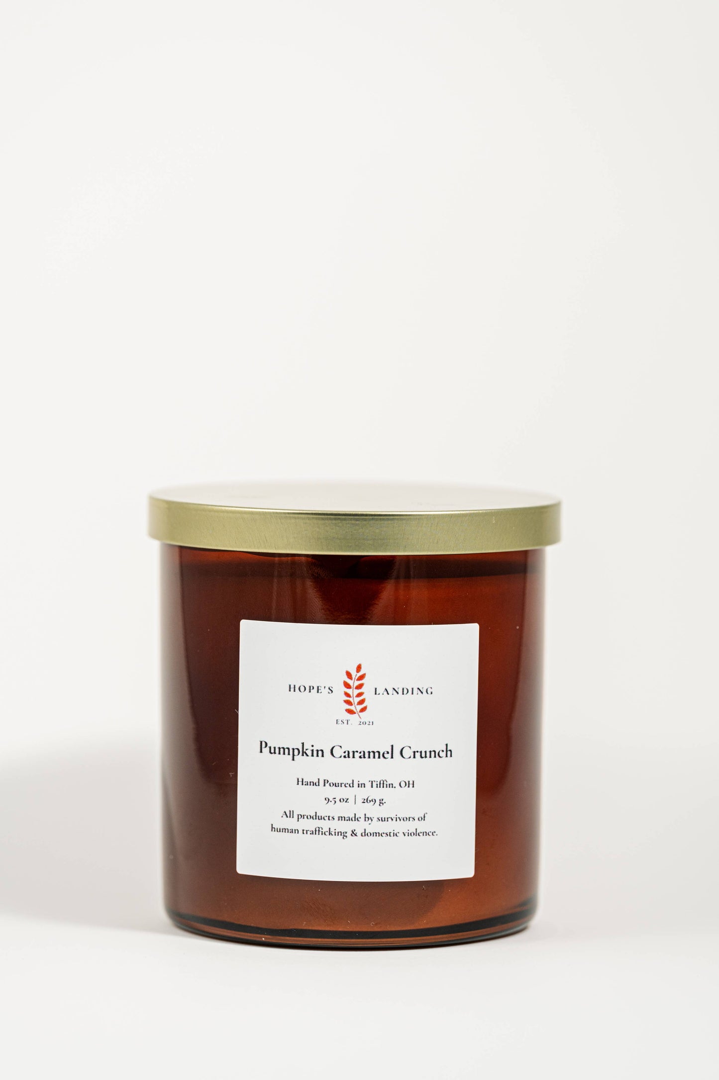 Pumpkin Caramel Crunch Candle: 9.5oz