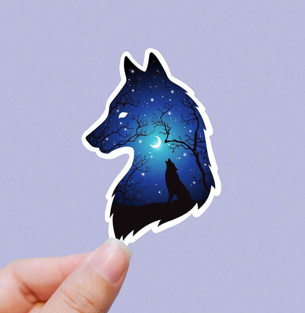 He Is Wolf Vinyl Sticker